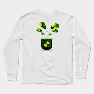 Flower on pot Long Sleeve T-Shirt